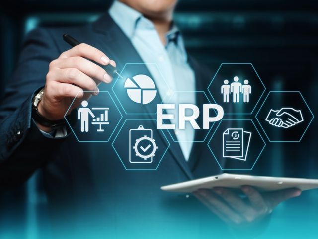 Enterprise Resource Planning Erp Corporate Company Management Bu